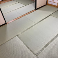 【畳施工事例】山形県長井市 2室続き間表替え