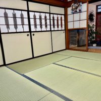 【畳・襖施工事例】山形県米沢市 茶の間新畳８畳入れ替え（お客様の声あり）