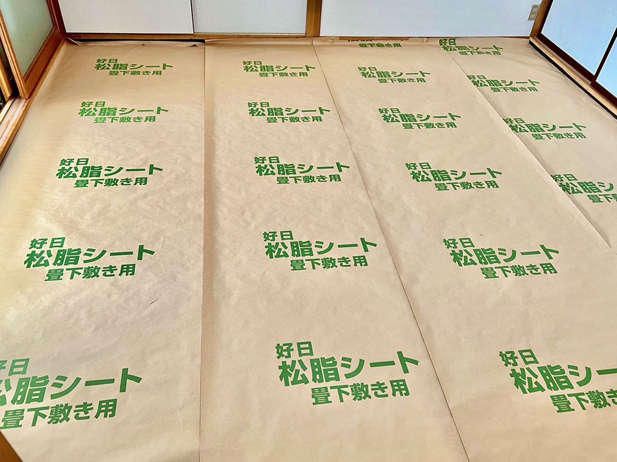 虫除け松脂シート畳下敷き用